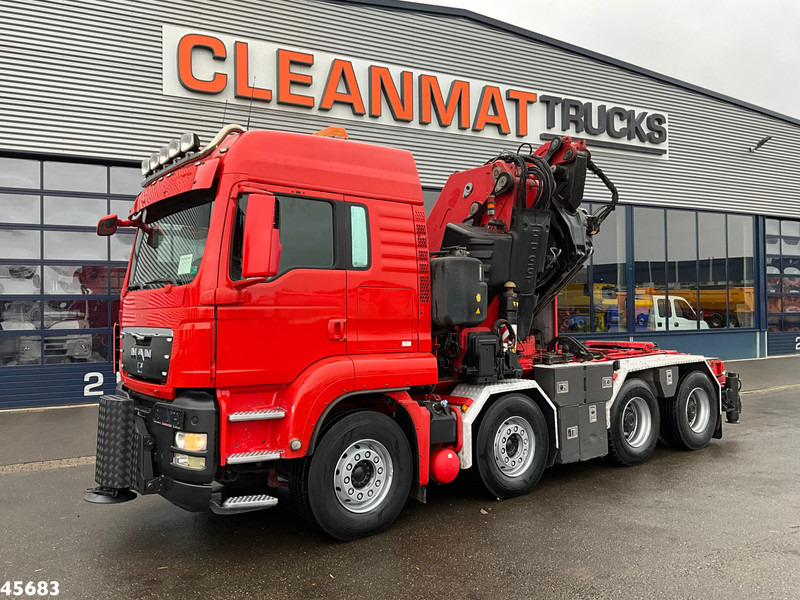 MAN TGS 41.480 8x4 ZF Intarder Fassi 130 Tonmeter laadkraan + Fly-JIb - Camion cu macara: Foto 2 MAN TGS 41.480 8x4 ZF Intarder Fassi 130 Tonmeter laadkraan + Fly-JIb - Camion cu macara: Foto 2