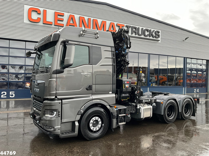 MAN TGX 26.580 6x4 Euro 6 Retarder Hiab 30 Tonmeter laadkraan + Fly-jib New and Unused! - Camion cu macara: Foto 2 MAN TGX 26.580 6x4 Euro 6 Retarder Hiab 30 Tonmeter laadkraan + Fly-jib New and Unused! - Camion cu macara: Foto 2