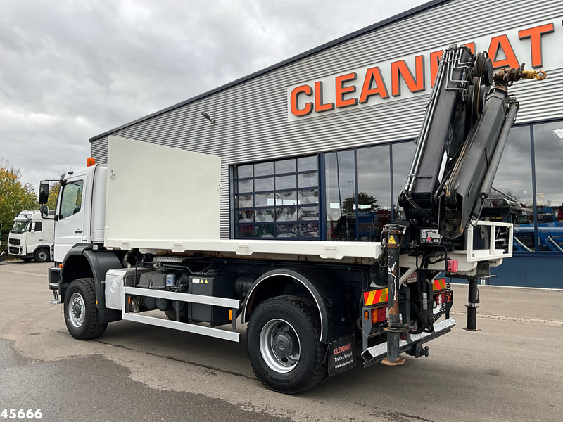 Mercedes-Benz AXOR 1929 4x4 VDL 14 Ton haakarmsysteem + Laadplateau met Hiab 14 Tonmeter laadkraan - Camion cu macara: Foto 2 Mercedes-Benz AXOR 1929 4x4 VDL 14 Ton haakarmsysteem + Laadplateau met Hiab 14 Tonmeter laadkraan - Camion cu macara: Foto 2