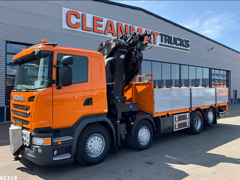 Scania G 450 Euro 6 HMF 60 Tonmeter laadkraan + Fly-Jib - Camion cu macara: Foto 2 Scania G 450 Euro 6 HMF 60 Tonmeter laadkraan + Fly-Jib - Camion cu macara: Foto 2