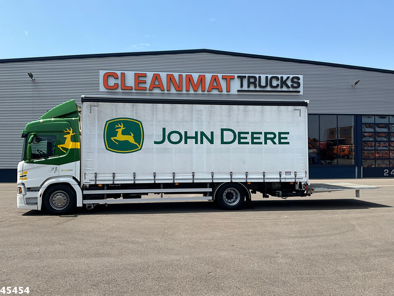 Scania P 280 Euro 6 Schuifzeil DHollandia 4 Ton laadklep Machine transport! - Camion cu prelată: Foto 1 Scania P 280 Euro 6 Schuifzeil DHollandia 4 Ton laadklep Machine transport! - Camion cu prelată: Foto 1