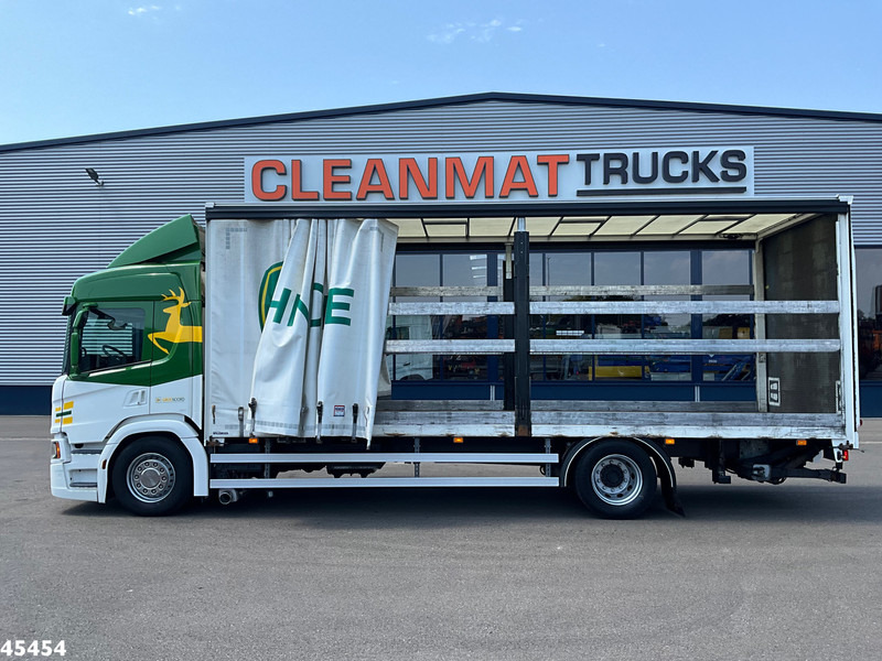 Scania P 280 Euro 6 Schuifzeil DHollandia 4 Ton laadklep Machine transport! - Camion cu prelată: Foto 2 Scania P 280 Euro 6 Schuifzeil DHollandia 4 Ton laadklep Machine transport! - Camion cu prelată: Foto 2