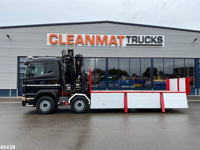 Scania R 480 8x2 Retarder Hiab 47 Tonmeter laadkraan + Fly-Jib! Just 242.931 km! - Camion cu macara: Foto 4 Scania R 480 8x2 Retarder Hiab 47 Tonmeter laadkraan + Fly-Jib! Just 242.931 km! - Camion cu macara: Foto 4