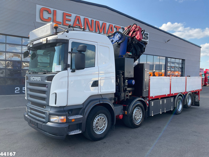Scania R 480 Amco Veba 95 Tonmeter laadkraan + Fly-Jib - Camion cu macara: Foto 5 Scania R 480 Amco Veba 95 Tonmeter laadkraan + Fly-Jib - Camion cu macara: Foto 5