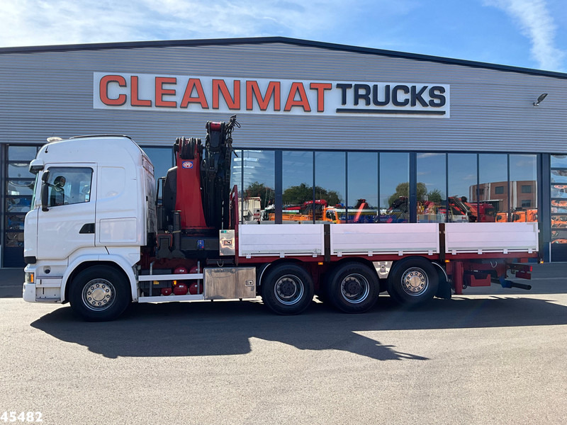 Scania R 490 8x4 Euro 6 Retarder HMF 60 Tonmeter laadkraan + Fly-Jib - Camion cu macara: Foto 3 Scania R 490 8x4 Euro 6 Retarder HMF 60 Tonmeter laadkraan + Fly-Jib - Camion cu macara: Foto 3