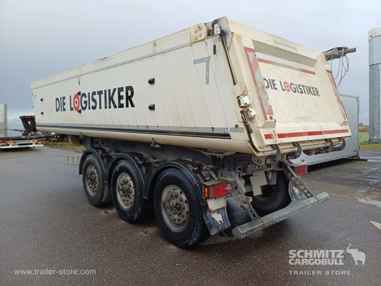 SCHMITZ Auflieger Kipper Alukastenmulde 24m³ - Semiremorcă basculantă: Foto 4 SCHMITZ Auflieger Kipper Alukastenmulde 24m³ - Semiremorcă basculantă: Foto 4