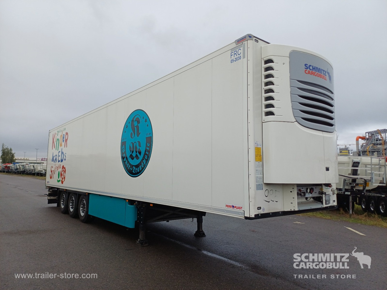 SCHMITZ Auflieger Tiefkühler Fleischhang - Semiremorcă izoterma: Foto 1 SCHMITZ Auflieger Tiefkühler Fleischhang - Semiremorcă izoterma: Foto 1