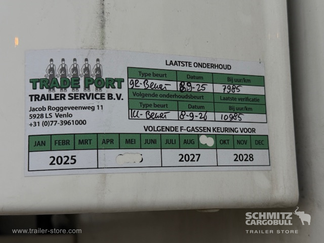 SCHMITZ Oplegger Vries Standard Double deck - Semiremorcă izoterma: Foto 2 SCHMITZ Oplegger Vries Standard Double deck - Semiremorcă izoterma: Foto 2