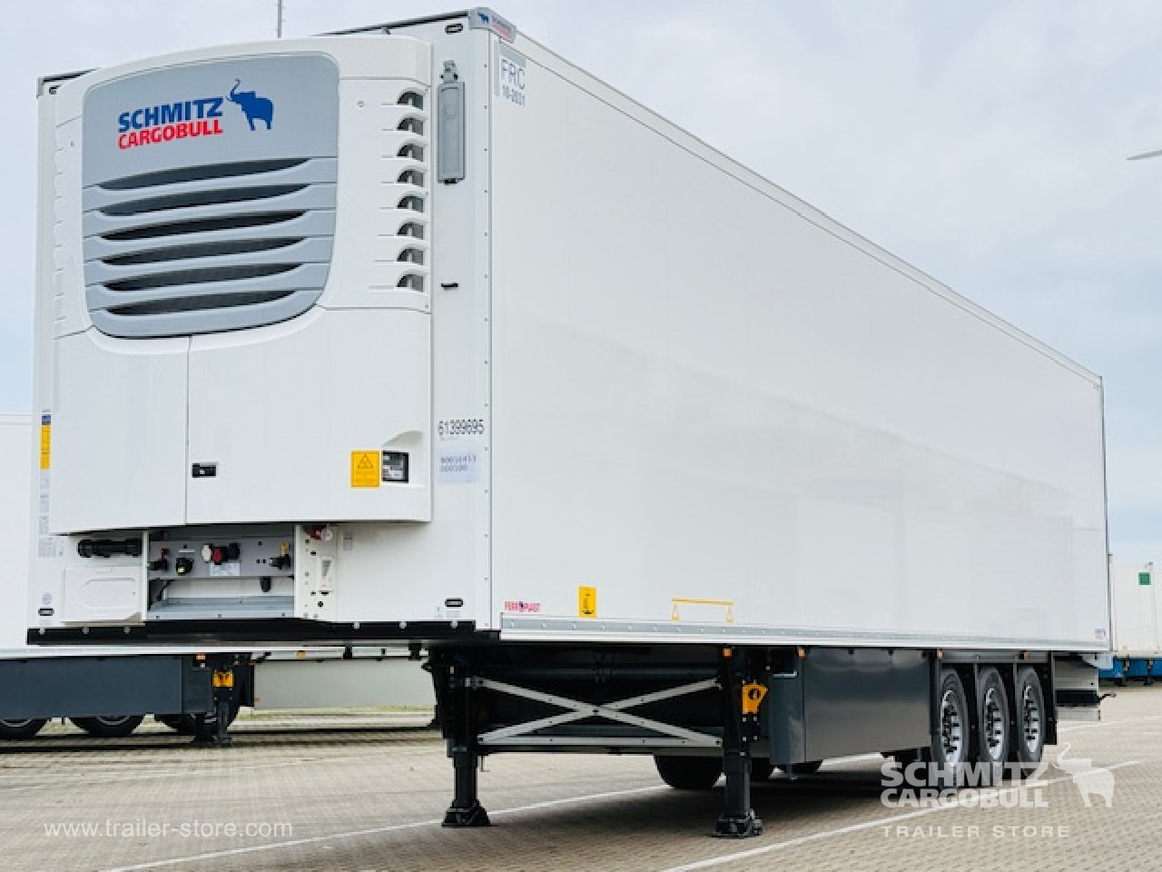 SCHMITZ Oplegger Vries Standard - Semiremorcă izoterma: Foto 1 SCHMITZ Oplegger Vries Standard - Semiremorcă izoterma: Foto 1