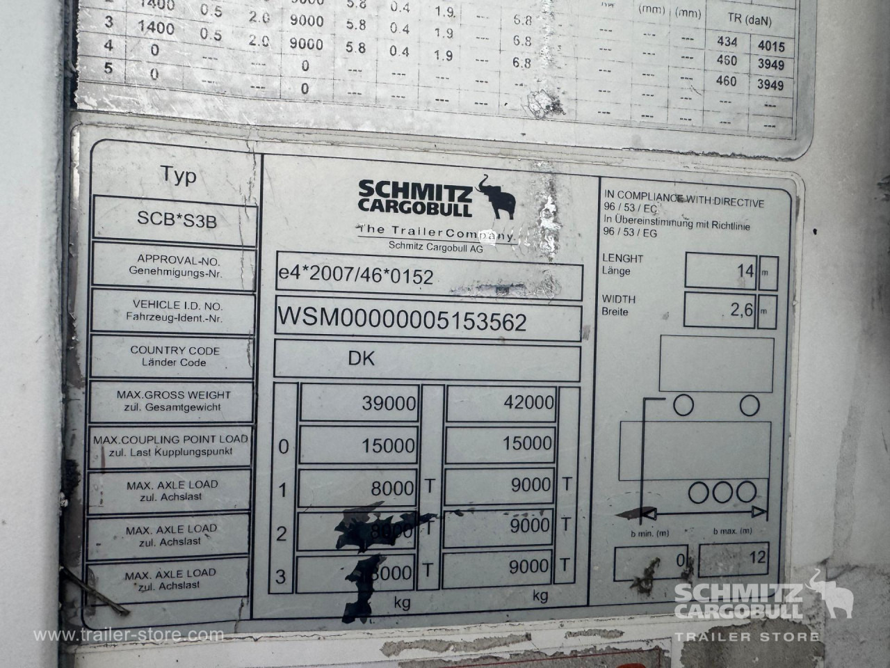 SCHMITZ Reefer Standard - Semiremorcă izoterma: Foto 2 SCHMITZ Reefer Standard - Semiremorcă izoterma: Foto 2