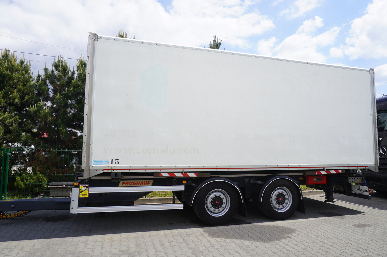 Fruehauf passthrough box trailer 18 EPAL / 2021 / SAF axles - Remorcă furgon: Foto 2 Fruehauf passthrough box trailer 18 EPAL / 2021 / SAF axles - Remorcă furgon: Foto 2