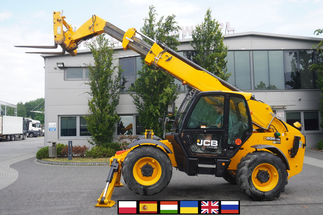 JCB 535-125 / 1500 MTH! / reach 12.5 m / 2021 / 3.5 t - Încărcător pe roți telescopic: Foto 1 JCB 535-125 / 1500 MTH! / reach 12.5 m / 2021 / 3.5 t - Încărcător pe roți telescopic: Foto 1