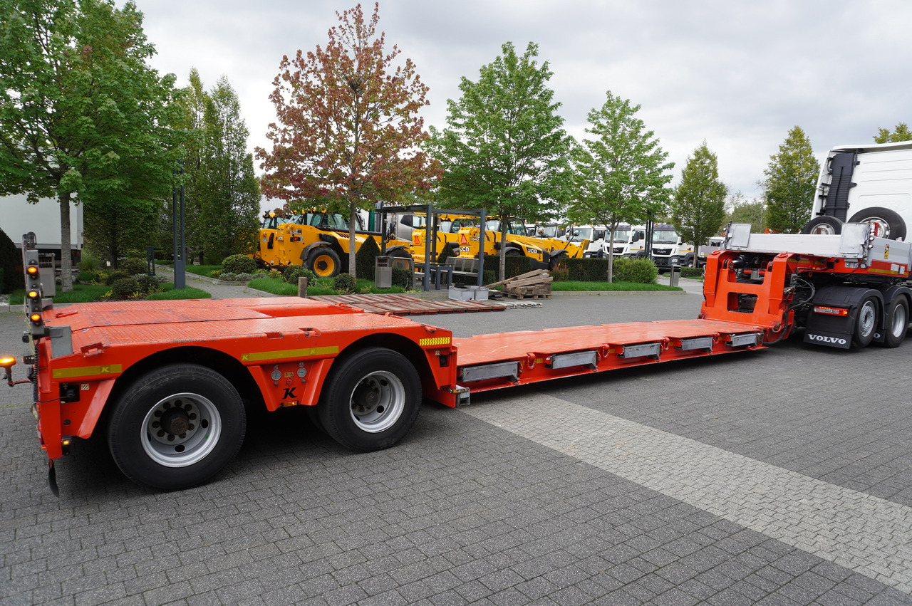 Semiremorcă transport agabaritic KÄSSBOHRER LB2 TIEF-BETT low loader semi-trailer / 16.5 m / Extendable semi-trailer / steered axles / 2 units: Foto 8 Semiremorcă transport agabaritic KÄSSBOHRER LB2 TIEF-BETT low loader semi-trailer / 16.5 m / Extendable semi-trailer / steered axles / 2 units: Foto 8