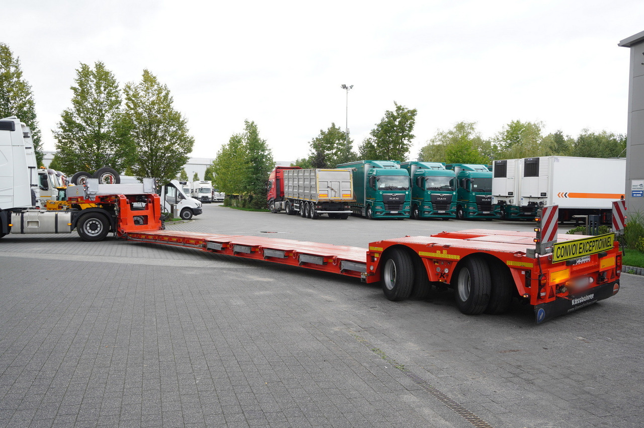 Semiremorcă transport agabaritic KÄSSBOHRER LB2 TIEF-BETT low loader semi-trailer / 16.5 m / Extendable semi-trailer / steered axles / 2 units: Foto 6 Semiremorcă transport agabaritic KÄSSBOHRER LB2 TIEF-BETT low loader semi-trailer / 16.5 m / Extendable semi-trailer / steered axles / 2 units: Foto 6
