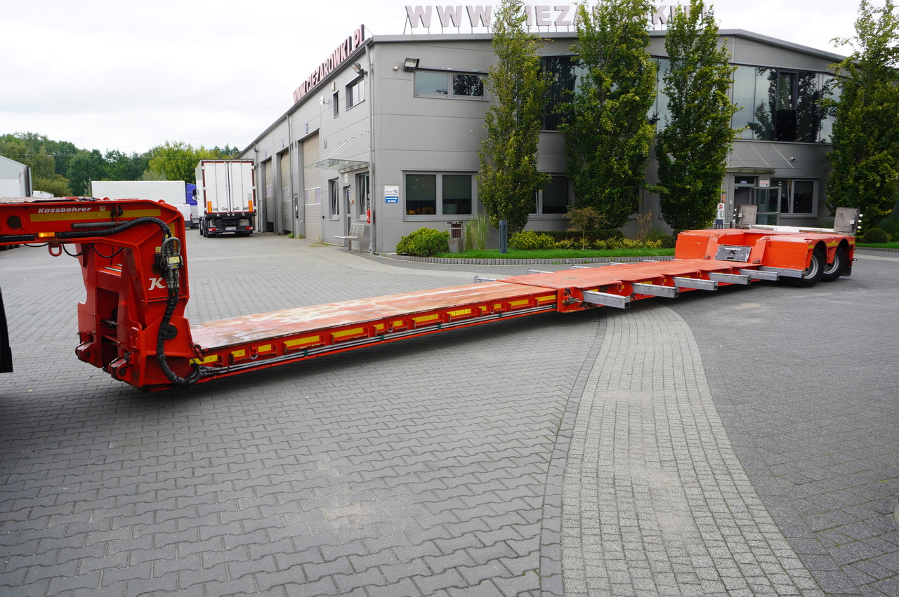 Semiremorcă transport agabaritic KÄSSBOHRER LB2 TIEF-BETT low loader semi-trailer / 16.5 m / Extendable semi-trailer / steered axles / 2 units: Foto 16 Semiremorcă transport agabaritic KÄSSBOHRER LB2 TIEF-BETT low loader semi-trailer / 16.5 m / Extendable semi-trailer / steered axles / 2 units: Foto 16