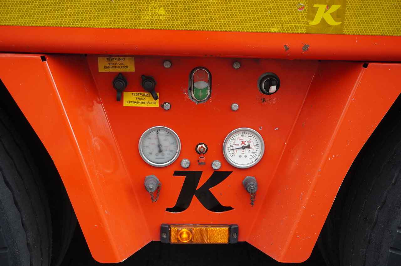 Semiremorcă transport agabaritic KÄSSBOHRER LB2 TIEF-BETT low loader semi-trailer / 16.5 m / Extendable semi-trailer / steered axles / 2 units: Foto 32 Semiremorcă transport agabaritic KÄSSBOHRER LB2 TIEF-BETT low loader semi-trailer / 16.5 m / Extendable semi-trailer / steered axles / 2 units: Foto 32