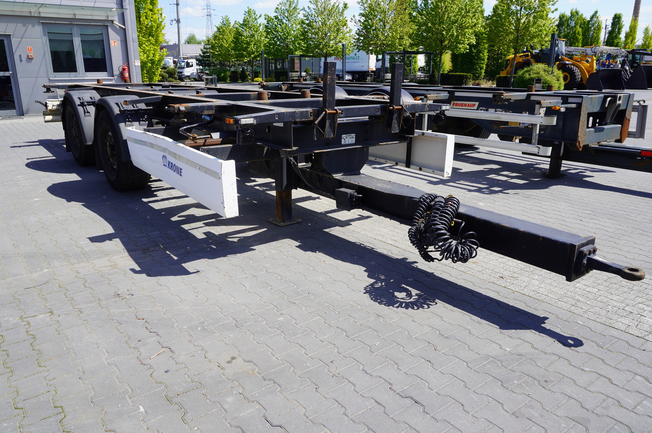 KRONE BDF / 18 t - Remorcă şasiu: Foto 1 KRONE BDF / 18 t - Remorcă şasiu: Foto 1