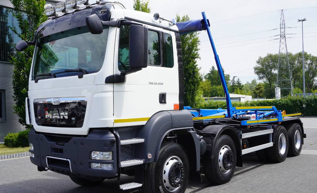 MAN TGS 35.400 8×4 HYVA LIFT 32.56 SE hooklift - Camion cu cârlig: Foto 4 MAN TGS 35.400 8×4 HYVA LIFT 32.56 SE hooklift - Camion cu cârlig: Foto 4