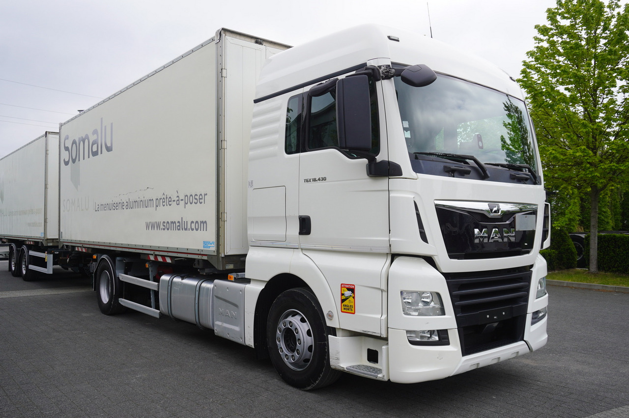 MAN TGX 18.430 / 18 EPAL box / Fruehauf 18 EPAL box trailer / 2021 - Camion furgon: Foto 5 MAN TGX 18.430 / 18 EPAL box / Fruehauf 18 EPAL box trailer / 2021 - Camion furgon: Foto 5