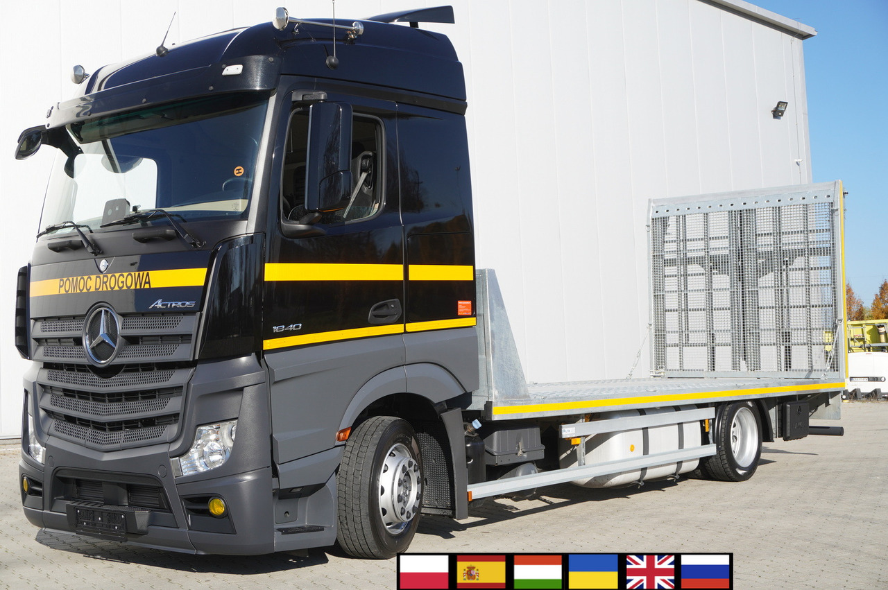MERCEDES-BENZ Actros 1840 E6 4×2 / NEW Tow Truck platform 9.25 m / Lounge cabin - Camion transport auto: Foto 1 MERCEDES-BENZ Actros 1840 E6 4×2 / NEW Tow Truck platform 9.25 m / Lounge cabin - Camion transport auto: Foto 1