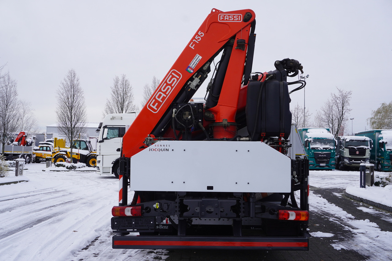 MERCEDES-BENZ Arocs 2633 flatbed truck / Crane FASSI F155A.0.23 / REMOTE CONTROL / 230,000 km - Camion cu macara: Foto 4 MERCEDES-BENZ Arocs 2633 flatbed truck / Crane FASSI F155A.0.23 / REMOTE CONTROL / 230,000 km - Camion cu macara: Foto 4