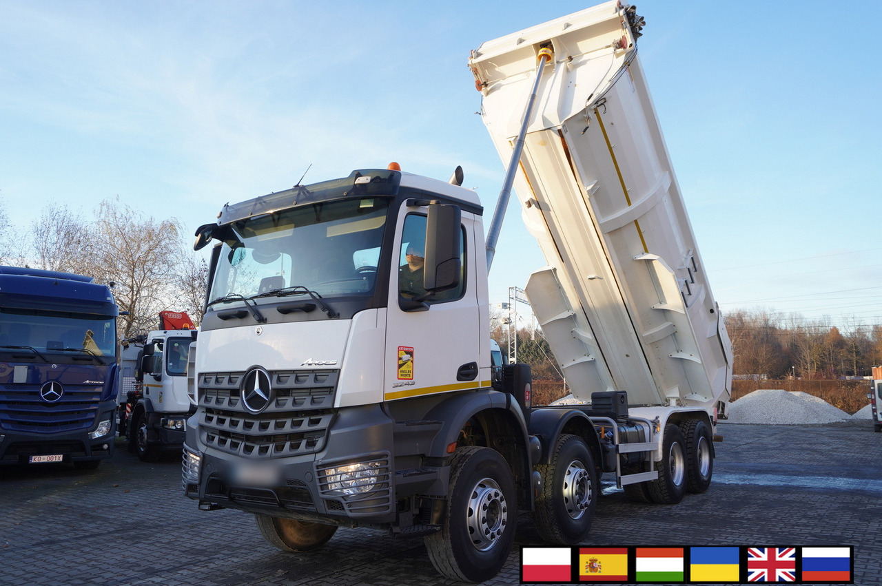 MERCEDES-BENZ Arocs 3243 E6 8x4 / Tipper / 120 tho kilometers! / Retarder - Camion basculantă: Foto 1 MERCEDES-BENZ Arocs 3243 E6 8x4 / Tipper / 120 tho kilometers! / Retarder - Camion basculantă: Foto 1
