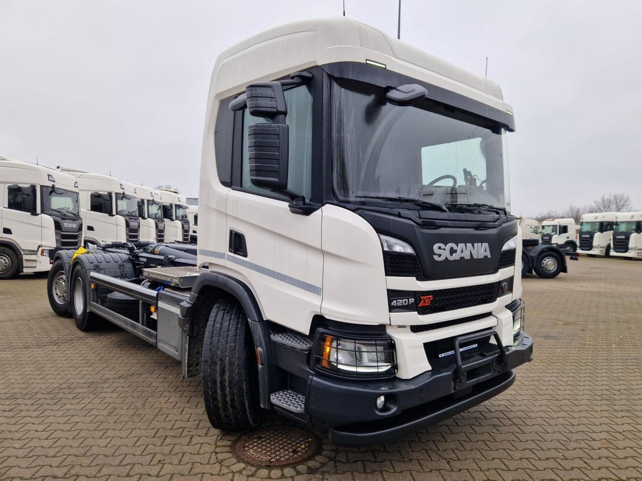 SCANIA P420 B6x2*4 / Meiller Kipper Tectrum RS 21 hooklift / 2025 / no mileage! - Camion cu cârlig: Foto 2 SCANIA P420 B6x2*4 / Meiller Kipper Tectrum RS 21 hooklift / 2025 / no mileage! - Camion cu cârlig: Foto 2