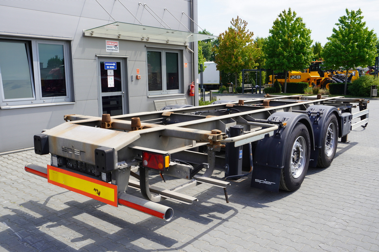 SPIER Trailer ZWL 290 BDF / 18 t - Remorcă şasiu: Foto 4 SPIER Trailer ZWL 290 BDF / 18 t - Remorcă şasiu: Foto 4