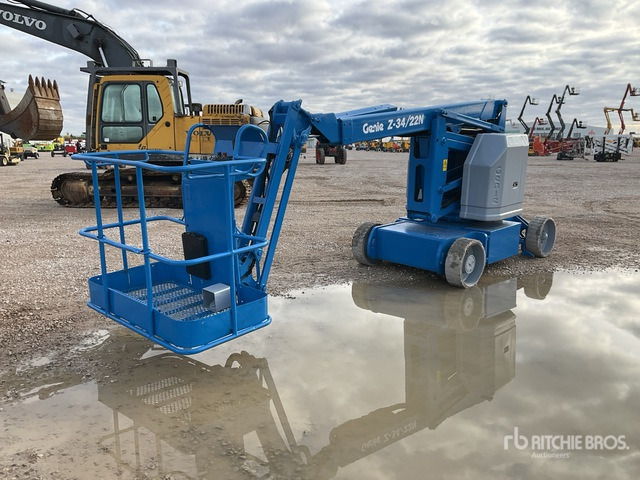 2007 Genie Z34/22N Electric Articulating Boom Lift - Nacela articulata: Foto 4 2007 Genie Z34/22N Electric Articulating Boom Lift - Nacela articulata: Foto 4
