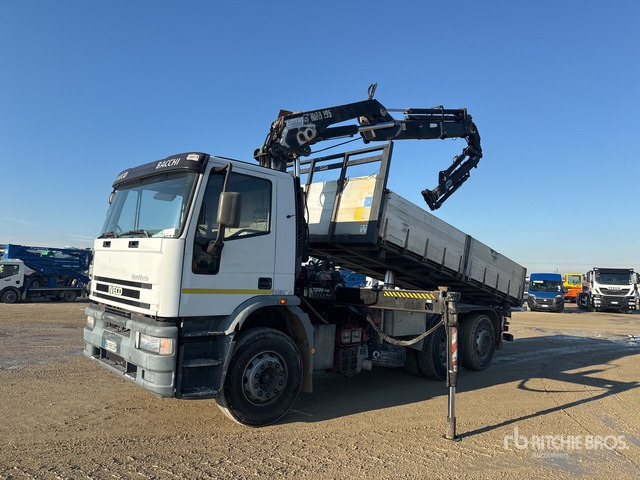 1997 Iveco MT190E30 1996 Hiab 195-4 6500 kg on 6x2 Dump Truck with Crane - Camion basculantă: Foto 1 1997 Iveco MT190E30 1996 Hiab 195-4 6500 kg on 6x2 Dump Truck with Crane - Camion basculantă: Foto 1