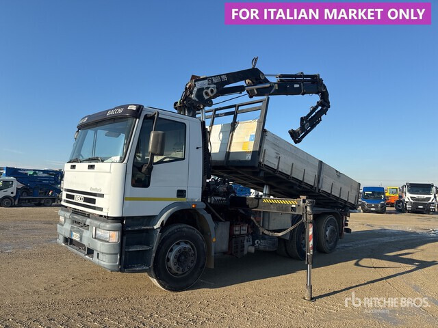 1997 Iveco MT190E30 1996 Hiab 195-4 6500 kg on 6x2 Dump Truck with Crane - Camion basculantă: Foto 2 1997 Iveco MT190E30 1996 Hiab 195-4 6500 kg on 6x2 Dump Truck with Crane - Camion basculantă: Foto 2