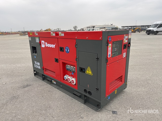 2025 Bauer GFS 16 ATS 16 kW / 20 kVA (Unused) Generator Set - Generator electric: Foto 1 2025 Bauer GFS 16 ATS 16 kW / 20 kVA (Unused) Generator Set - Generator electric: Foto 1