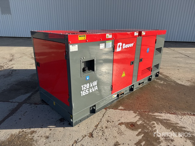 2025 Bauer GFS-120KW 150 kVA Skid-Mounted Groupe Ele ... Generator Set - Generator electric: Foto 1 2025 Bauer GFS-120KW 150 kVA Skid-Mounted Groupe Ele ... Generator Set - Generator electric: Foto 1