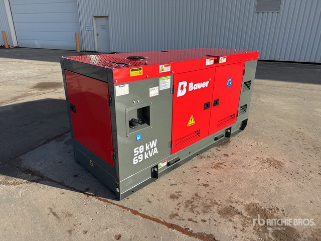 2025 Bauer GFS-50KW 62.5 kVA Skid-Mounted Groupe El ... Generator Set - Generator electric: Foto 1 2025 Bauer GFS-50KW 62.5 kVA Skid-Mounted Groupe El ... Generator Set - Generator electric: Foto 1