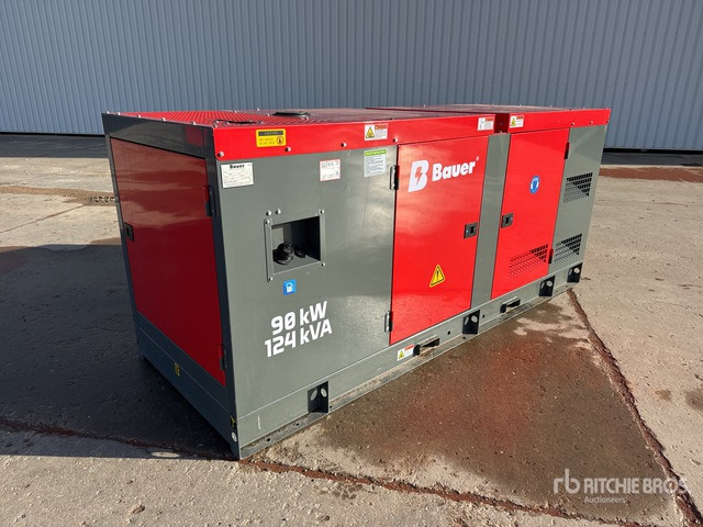 2025 Bauer GFS-90KW 112.5 kVA Skid-Mounted Groupe E ... Generator Set - Generator electric: Foto 1 2025 Bauer GFS-90KW 112.5 kVA Skid-Mounted Groupe E ... Generator Set - Generator electric: Foto 1