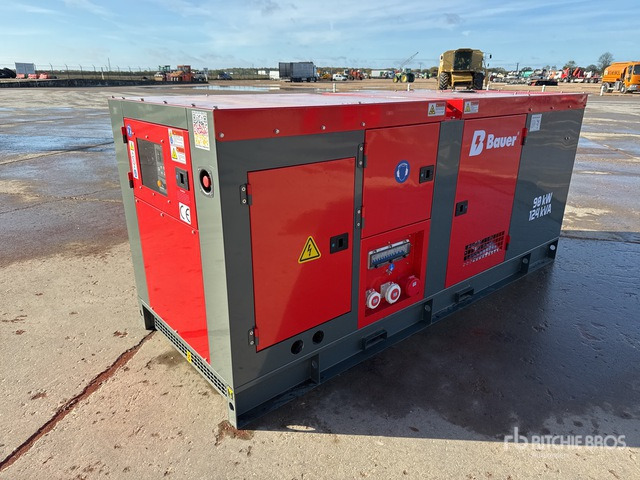 2025 Bauer GFS-90KW 112.5 kVA Skid-Mounted Groupe E ... Generator Set - Generator electric: Foto 3 2025 Bauer GFS-90KW 112.5 kVA Skid-Mounted Groupe E ... Generator Set - Generator electric: Foto 3
