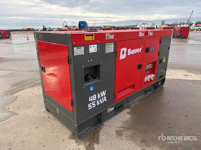 2025 Bauer Generatoren GFS40KW Skid-Mounted 40kW/50kVA (Unused) Generator Set - Generator electric: Foto 1 2025 Bauer Generatoren GFS40KW Skid-Mounted 40kW/50kVA (Unused) Generator Set - Generator electric: Foto 1