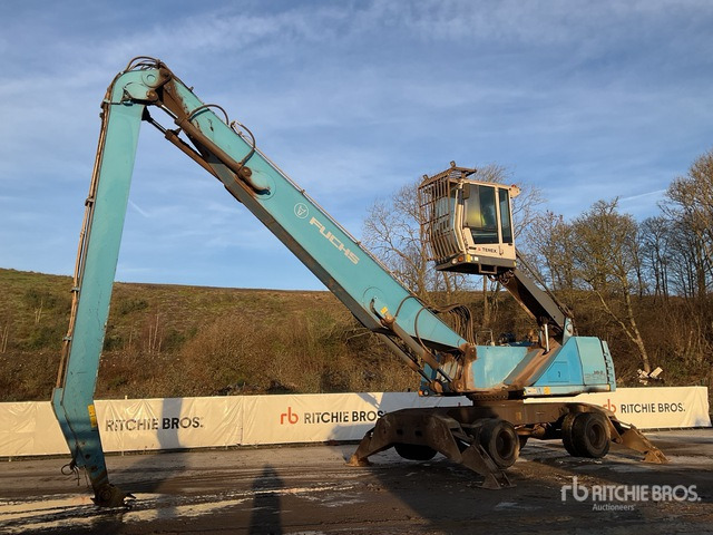 2015 Fuchs MHL350 Wheel Material Handler - Excavator pentru manipulare de materiale: Foto 1 2015 Fuchs MHL350 Wheel Material Handler - Excavator pentru manipulare de materiale: Foto 1