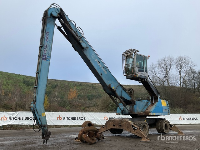 2015 Fuchs MHL350 Wheel Material Handler - Excavator pentru manipulare de materiale: Foto 2 2015 Fuchs MHL350 Wheel Material Handler - Excavator pentru manipulare de materiale: Foto 2