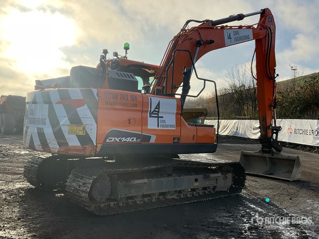 2021 Doosan DX140LC-5 Tracked Excavator - Excavator pe şenile: Foto 3 2021 Doosan DX140LC-5 Tracked Excavator - Excavator pe şenile: Foto 3