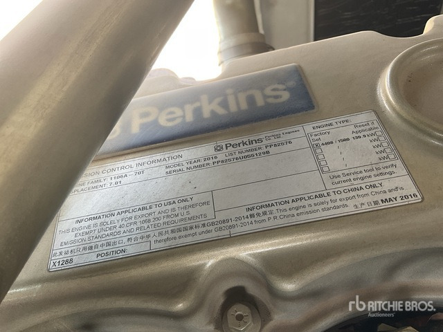 2016 Zordan LMDE 150 PM0 150 kVA Skid-Mounted Generator Set - Generator electric: Foto 5 2016 Zordan LMDE 150 PM0 150 kVA Skid-Mounted Generator Set - Generator electric: Foto 5