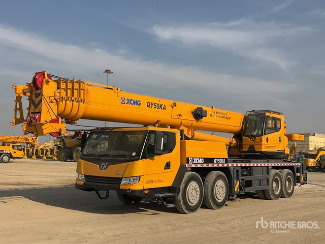 2020 XCMG QY50KA 50 ton 8x4x4 Hydraulic Truck Crane - Automacara: Foto 1 2020 XCMG QY50KA 50 ton 8x4x4 Hydraulic Truck Crane - Automacara: Foto 1