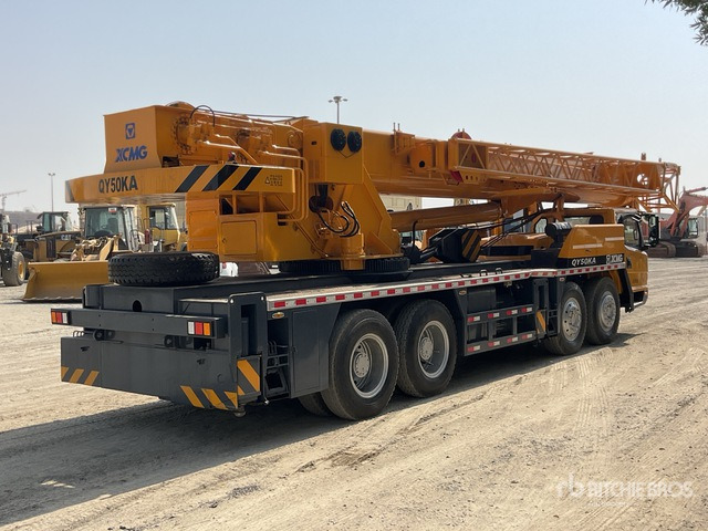 2020 XCMG QY50KA 50 ton 8x4x4 Hydraulic Truck Crane - Automacara: Foto 4 2020 XCMG QY50KA 50 ton 8x4x4 Hydraulic Truck Crane - Automacara: Foto 4