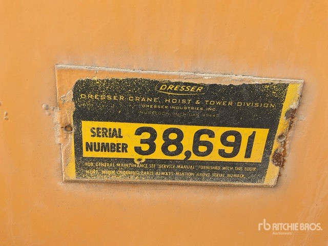 Dresser DL-DMR-3 Overhead Bridge Crane - Macara portal: Foto 1 Dresser DL-DMR-3 Overhead Bridge Crane - Macara portal: Foto 1