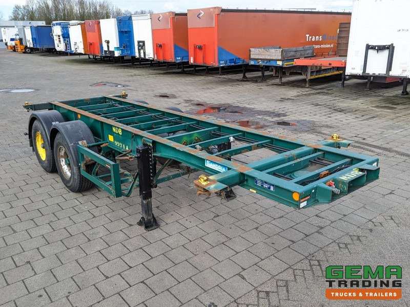 Flandria OP CC 2A 20FT 2-Assen ROR DrumBrakes - Leaf Suspension - 3120KG (O1789) - Semiremorcă transport containere/ Swap body: Foto 4 Flandria OP CC 2A 20FT 2-Assen ROR DrumBrakes - Leaf Suspension - 3120KG (O1789) - Semiremorcă transport containere/ Swap body: Foto 4