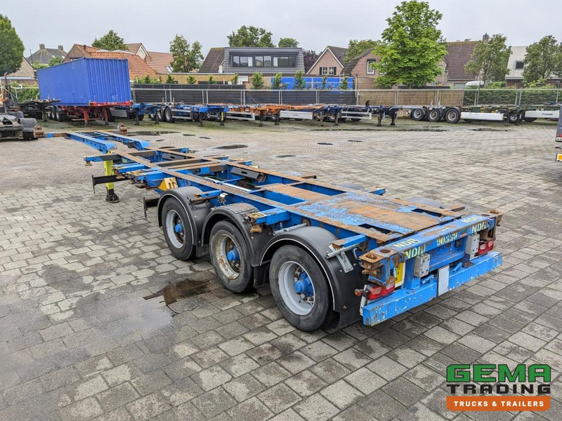 Krone SD 27 3-Assen BPW DrumBrakes - 5280kg - 1x 20FT 2x 20FT 30FT 40FT (O1867) - Semiremorcă transport containere/ Swap body: Foto 2 Krone SD 27 3-Assen BPW DrumBrakes - 5280kg - 1x 20FT 2x 20FT 30FT 40FT (O1867) - Semiremorcă transport containere/ Swap body: Foto 2