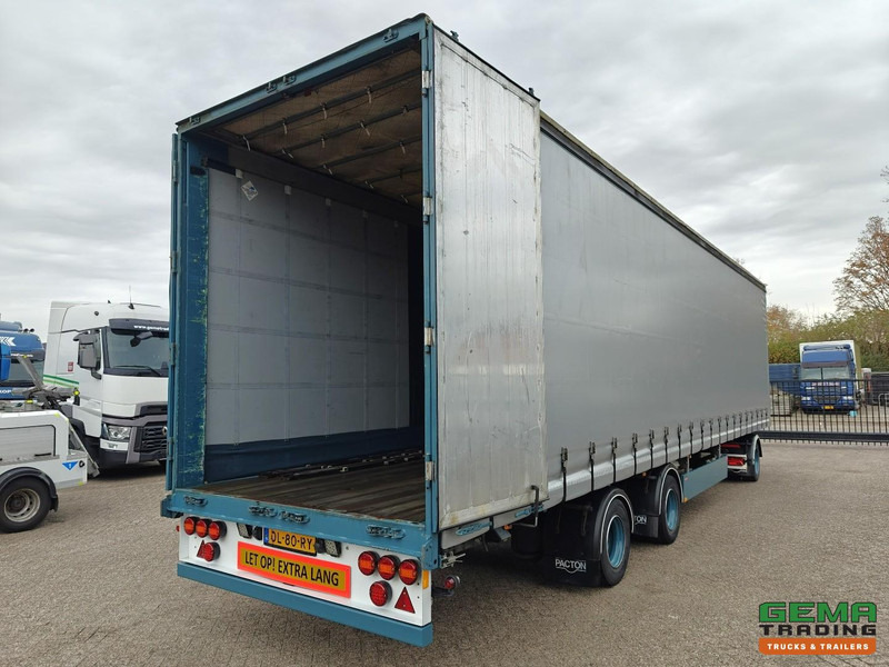 Pacton Trailers TBD.232 12.2m + DXX.110 Dolly (2022) - 2-Assen SAF 10T - Schuifzeilen - StuurAs (Tridec) - Doorlaad Systeem - LZV combi - Remorcă cu prelată: Foto 2 Pacton Trailers TBD.232 12.2m + DXX.110 Dolly (2022) - 2-Assen SAF 10T - Schuifzeilen - StuurAs (Tridec) - Doorlaad Systeem - LZV combi - Remorcă cu prelată: Foto 2