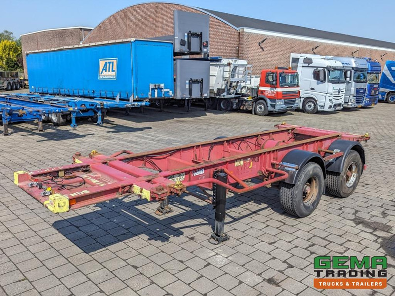 SHLADOT SD-901M 2-Assen ROR DrumBrakes - SteelSuspension - 20FT Connection (O1870) - Semiremorcă transport containere/ Swap body: Foto 1 SHLADOT SD-901M 2-Assen ROR DrumBrakes - SteelSuspension - 20FT Connection (O1870) - Semiremorcă transport containere/ Swap body: Foto 1
