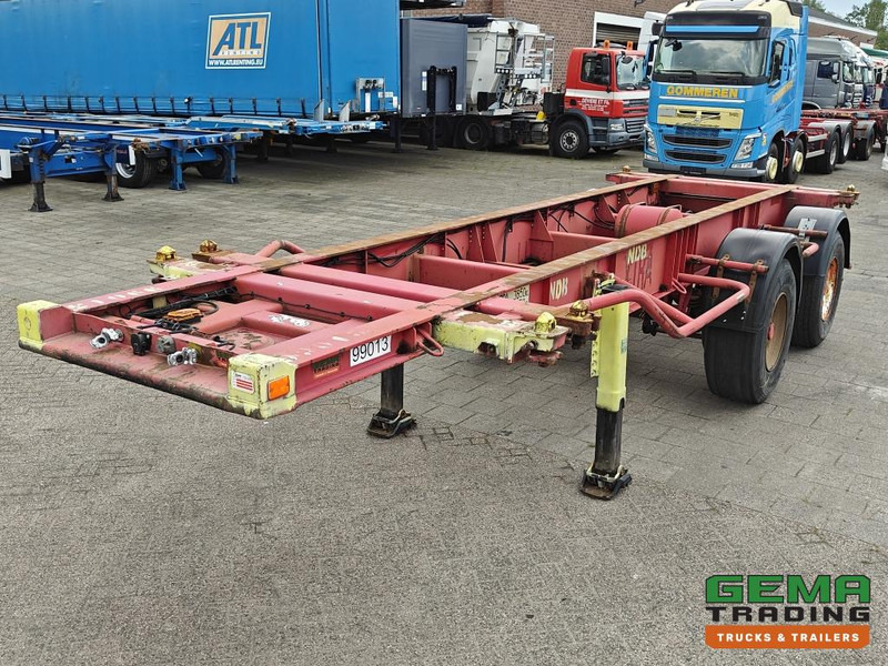 SHLADOT SD-901M 2-Assen ROR DrumBrakes - SteelSuspension - 20FT Connection (O2038) - Semiremorcă transport containere/ Swap body: Foto 1 SHLADOT SD-901M 2-Assen ROR DrumBrakes - SteelSuspension - 20FT Connection (O2038) - Semiremorcă transport containere/ Swap body: Foto 1