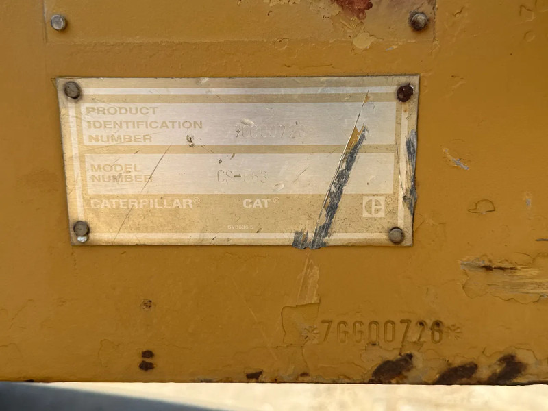 Caterpillar CS 563 Roller with vibration - Cilindru compactor: Foto 5 Caterpillar CS 563 Roller with vibration - Cilindru compactor: Foto 5